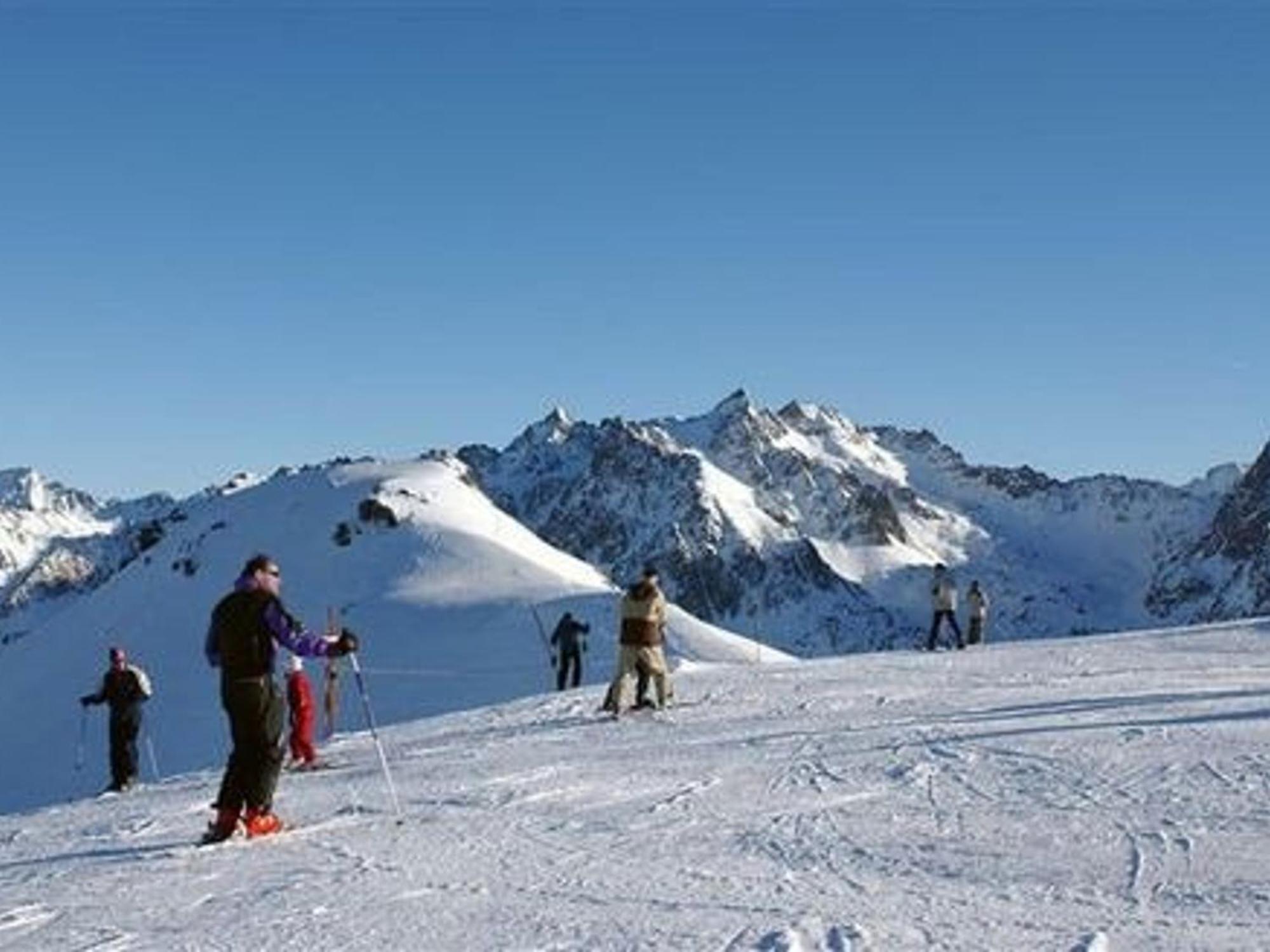 Studio Cabine 4 Pers Avec Balcon Face Aux Pistes - La Mongie - Fr-1-404-166 Kültér fotó